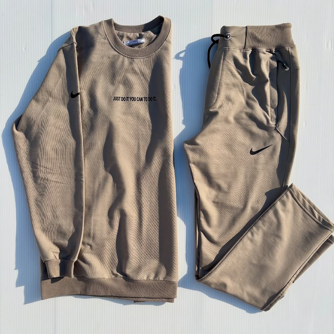 ست بلوز و شلوار نخی طرح Nike