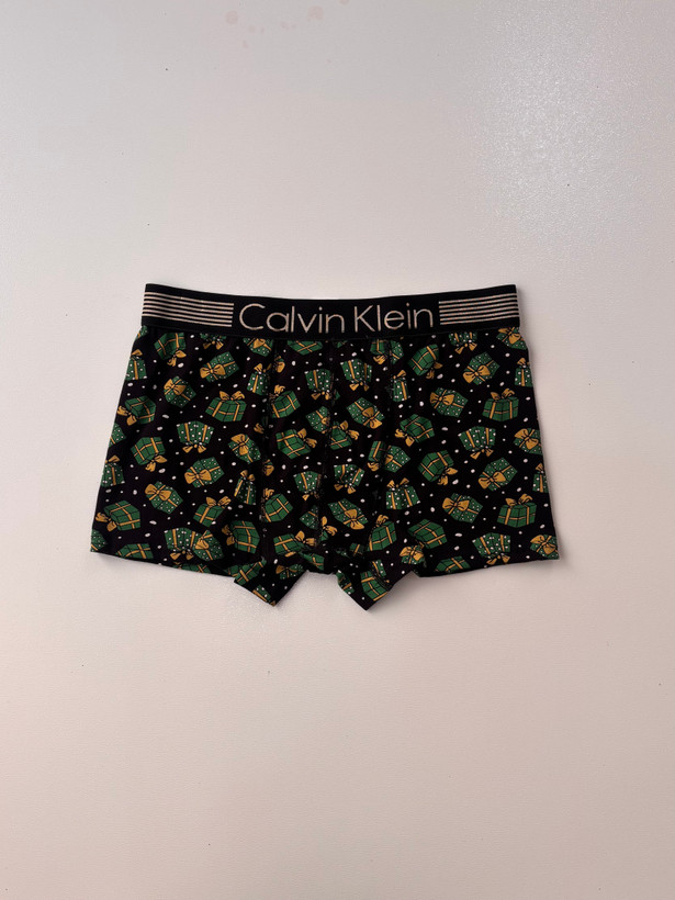 شورت مردانه Calvin klein طرح کادوی کریسمسی