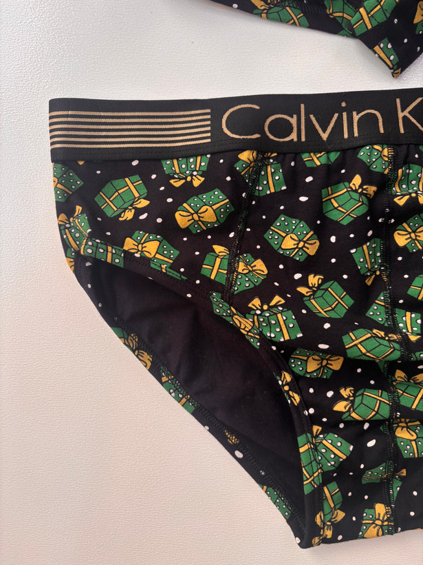 شورت مردانه Calvin klein طرح کادوی کریسمسی