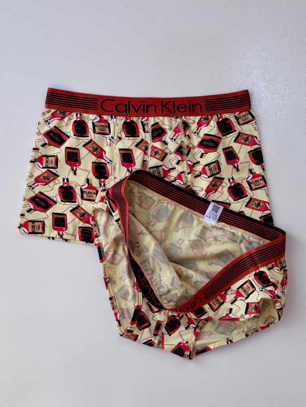 شورت مردانه کلوین طرح نوشیدنی